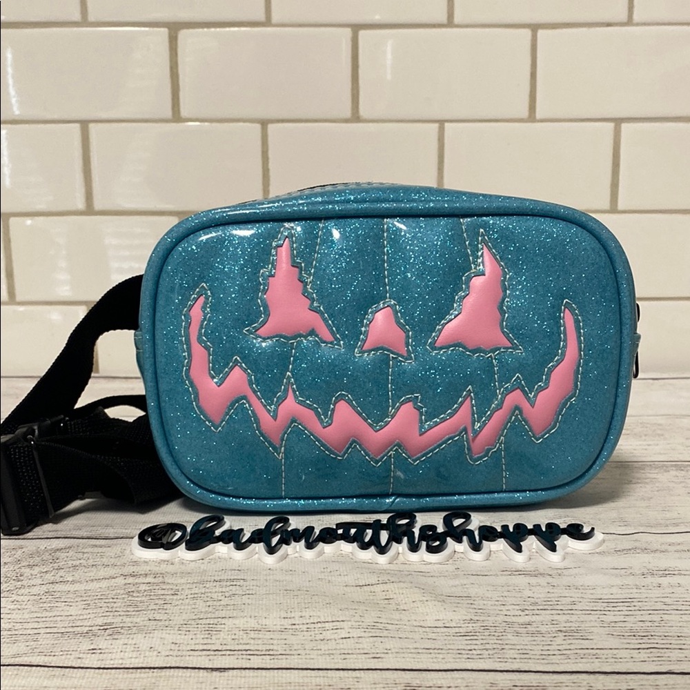 *Love Pain & Stitches Sweet Tooth Bad Company Pumpkin Belt Bag Fanny Pack Purse